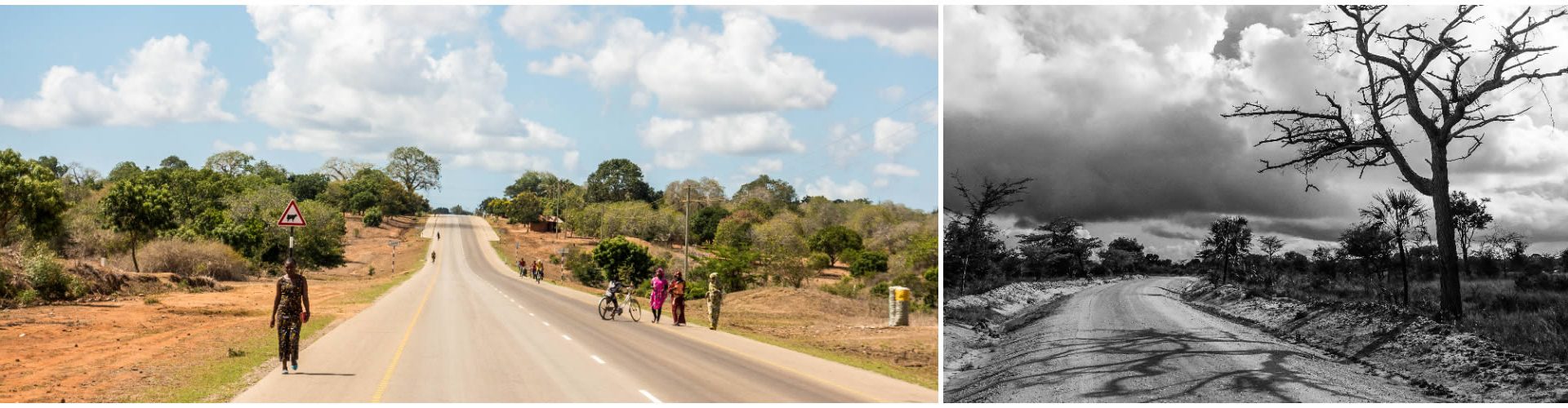 Statale per Dar es Salaam, Tanzania / Parco Nazionale Saadani